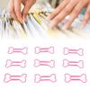 100Pcs Pink Paper Clips Bone Shaped Mini Paper Clips Paperclips  Paper Management