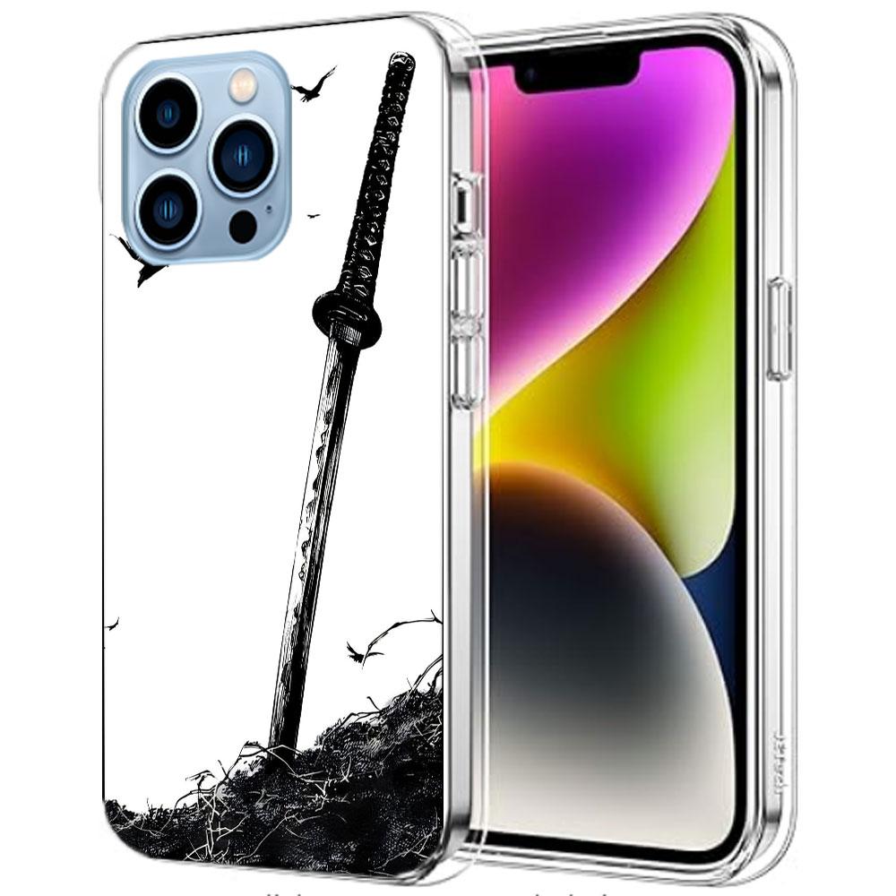Manga Vagabond Cases Phone Case For Iphone 17E 16E 17 Air 16 Pro Max 15 Pro 14 Plus 11 13 12 Mini Cover Cases Compatible with Su