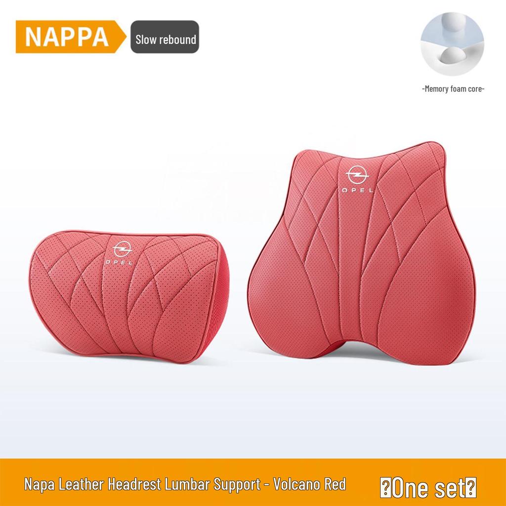 Opel Car Headrest Memory Foam Neck Pillow for Astra, Insignia, Vivaro, Zafira, Antara