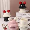 With Lid Toothpick Holder Plastic Makeup Remover Swab Jar Toothpick Storage Box  Living Room