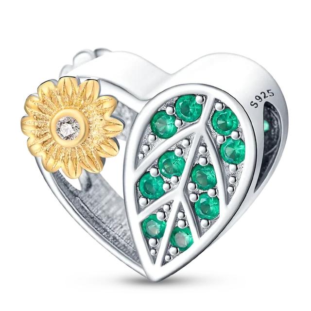 925 Sterling Silber Golden Charm Crown Family Tree Sicherheitskette Hohlperlen Fit OriginalNew Armbänder Frauen Schmuck DIY