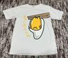 Gudetama Short Sleeve T Shirt Sanrio Anime Print Egg 160CM