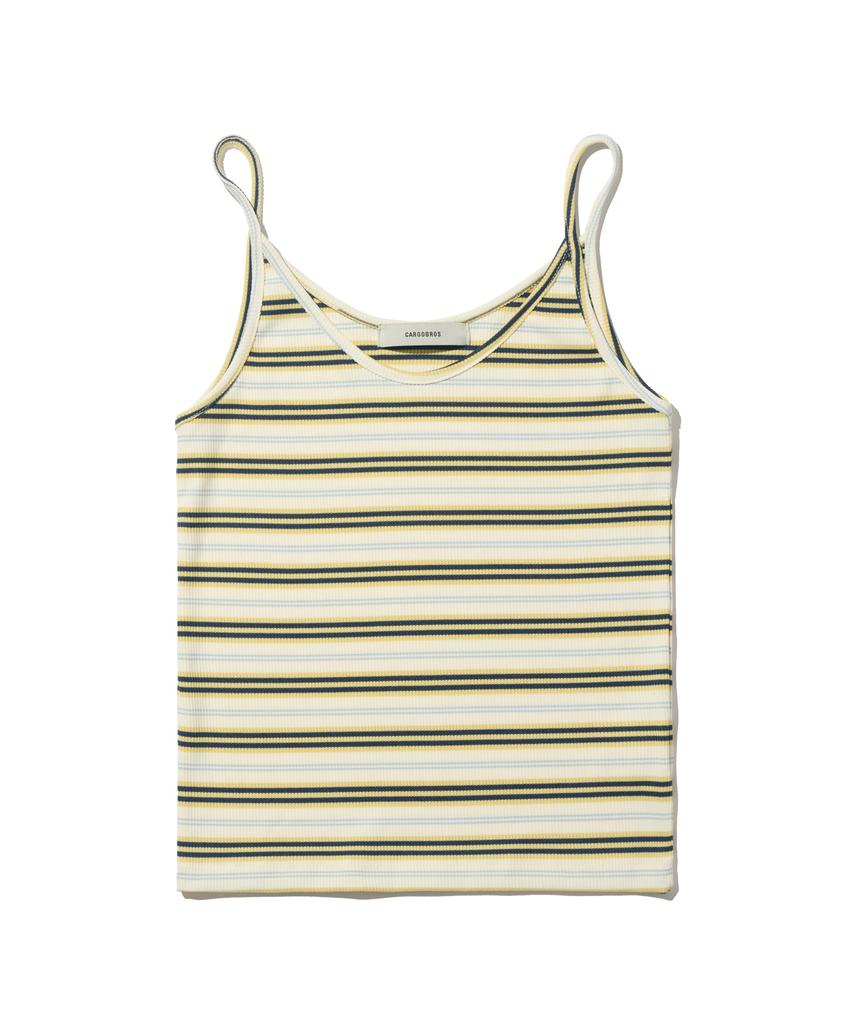 CARGOBROS FOR WOMAN French Stripe Sleeveless Top (Ivory)