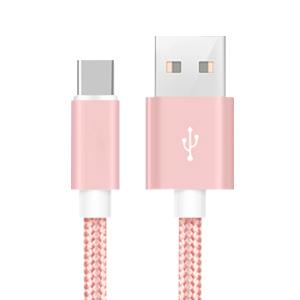 Nylon Braided Fast Charging USB C Cable 1m 2m 60W Type C Charger Cord Lead 3ft 6ft Datenkabel Ladekabel for Printers