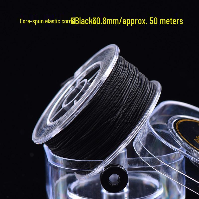 Buddha Beads Elastic Bracelet Cord: Durable Handmade DIY Wenwan King Kong Bodhi Beading Rope