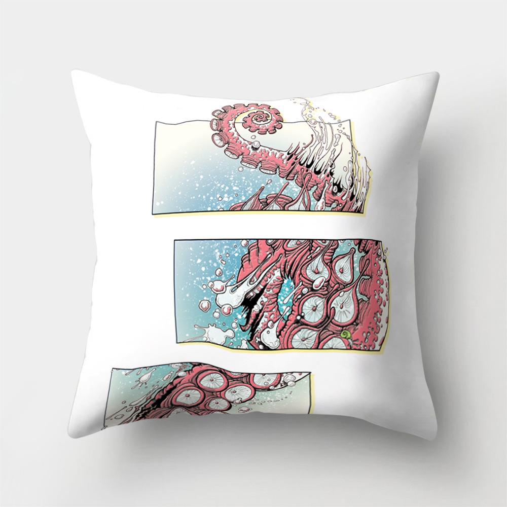 

Поясничная подушка для автомобиля Офисная подушка Наволочка Полиэстер Креативный Дом 45 * 45 without pillow core