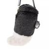 Disney Lucifer Multi-Pochette with Tail Charm Hands-Free Goods Japan NEW