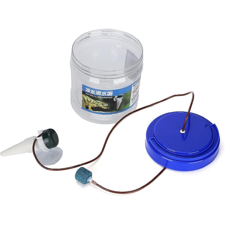 LAJS Reptile Water Dripper, Drip Irrigation Tool Accessories 1300ML for Geckos/Lizards/ for Pet Home