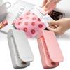 Mini Bag Sealer Storage Food Plastic Bag Clip Sealing Machine Portable Sealer Packing Seal Snack Kitchen Gadgets Battery Support