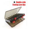 14 Compartments 18.5*27.5*5 Fishing Tackle Double Sided Plastic Fishing Lures Box Large Fishing Lure Hook Boxes Pesca Tackle Box