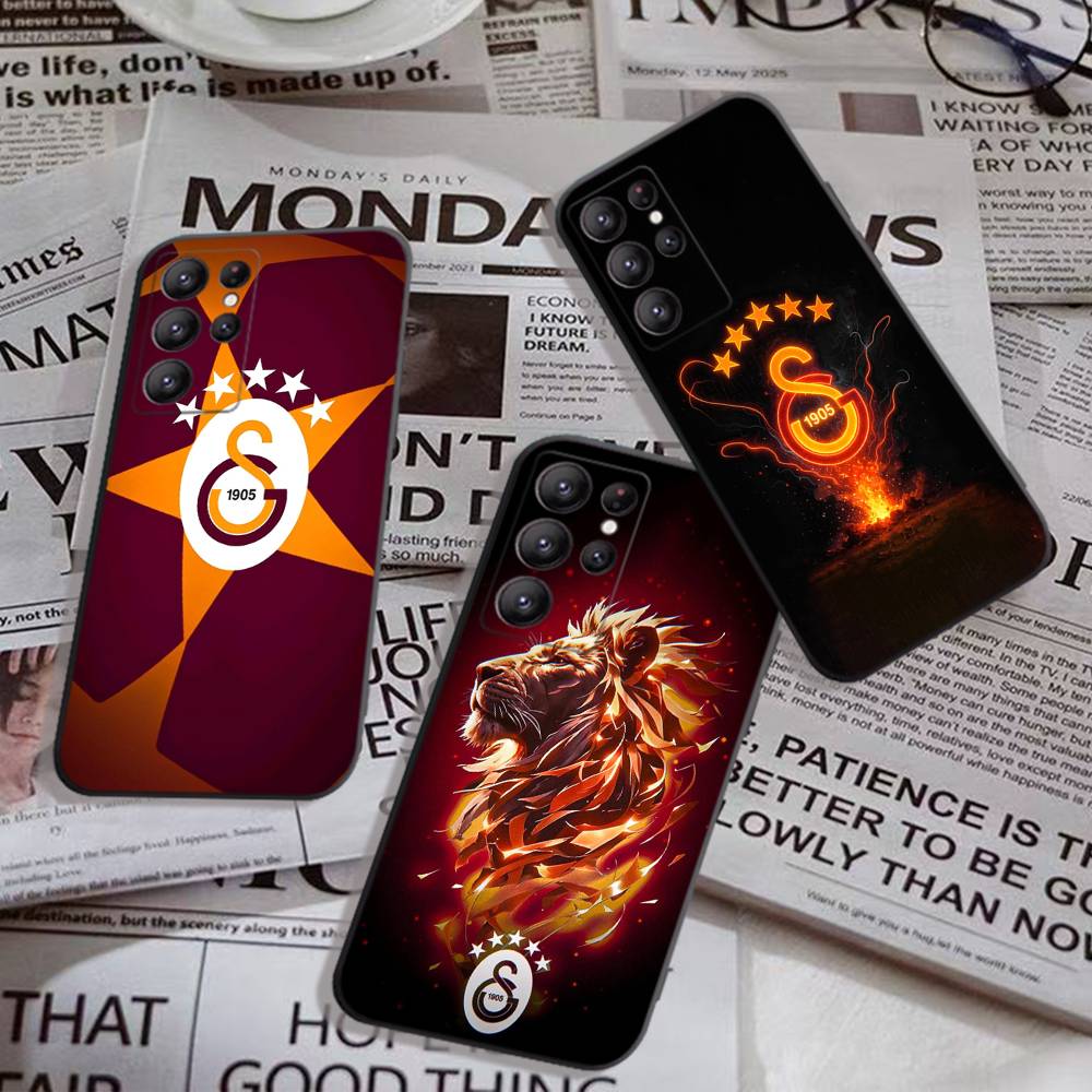 Football Team Galatasaray Phone Case For Samsung S 24 Fe 25 Ultra Plus 20 Lite 21 30 22 23 24 22 Ultra 5G Fundas