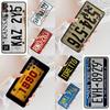 Retro Funny License Plate Number Cell Phone Case for Samsung Galaxy S26 Ultra S25 S24 S23 S22 S21 S20 Note10 Cover