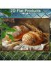 Vintage Bakery Bread Metal Wall Art Poster for Kitchen Decor