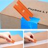 100Pcs Car Wrap Sticker Squeegee Label Clean Razor Glue Remover Window Glass Clean Scraper Double Edged Plastic Razor Blade