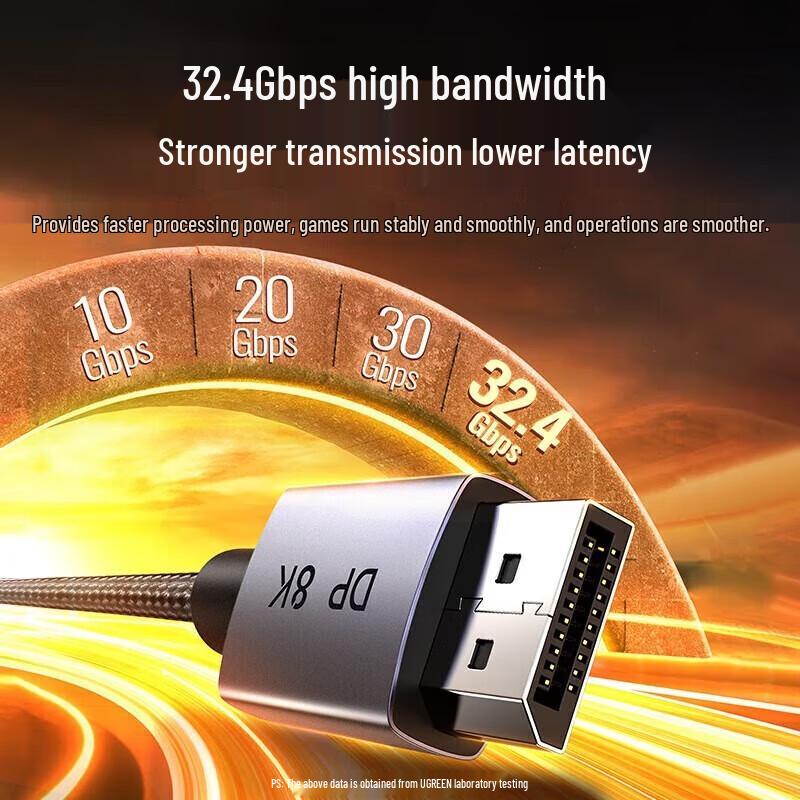 UGREEN DisplayPort 1.4 8K HD Cable