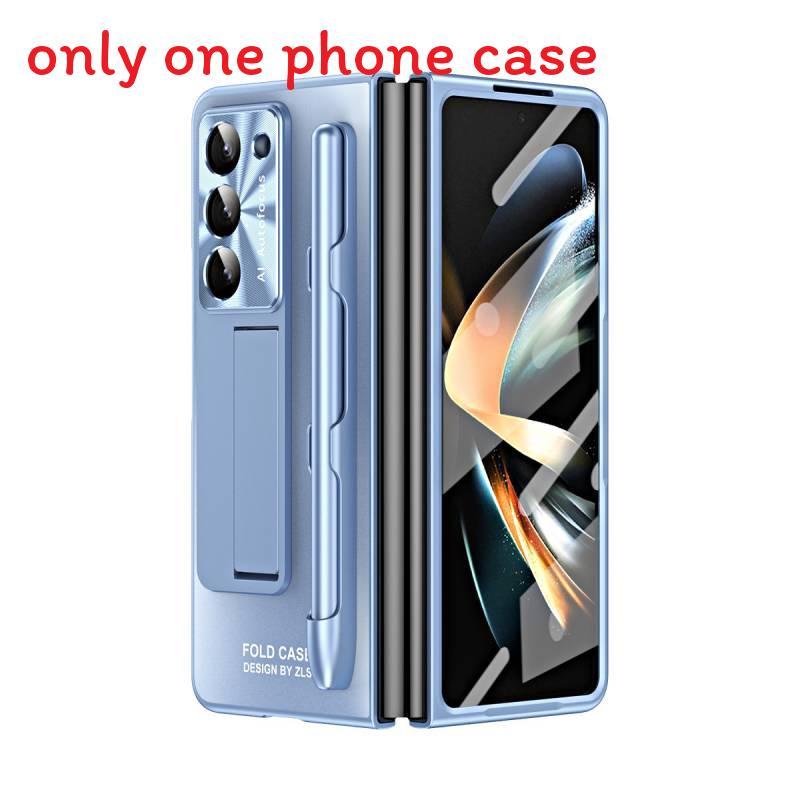 

Твердый чехол для Samsung Galaxy Z Fold 5 с подставкой и держателем для ручки для делового и модного использования