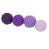 4pcs Silicone Textured Balls Stress Relief Sensory Silicone Ball Toys for Travel Work and Home