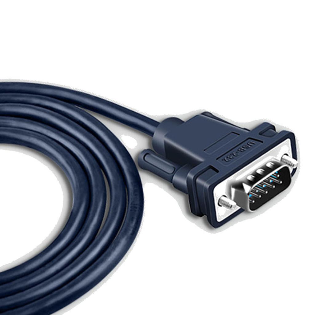 USB To RS232 Adapter 6.56FT Tinned Copper PVC USB 2.0 To RS232 DB9 Serial Port Adapter Cable for PC