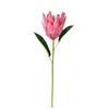 Modern Minimalist Style Single Flocked Emperor Flower, Simulated Flower, Wedding Decoration Fake Flower Arrangement And Flower Simulation Bouquet