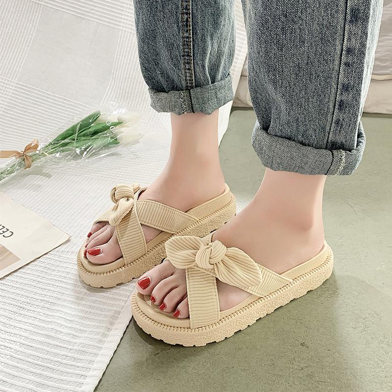 Cool slippers, new summer fairy breeze flat bottom, wear beach with skirt