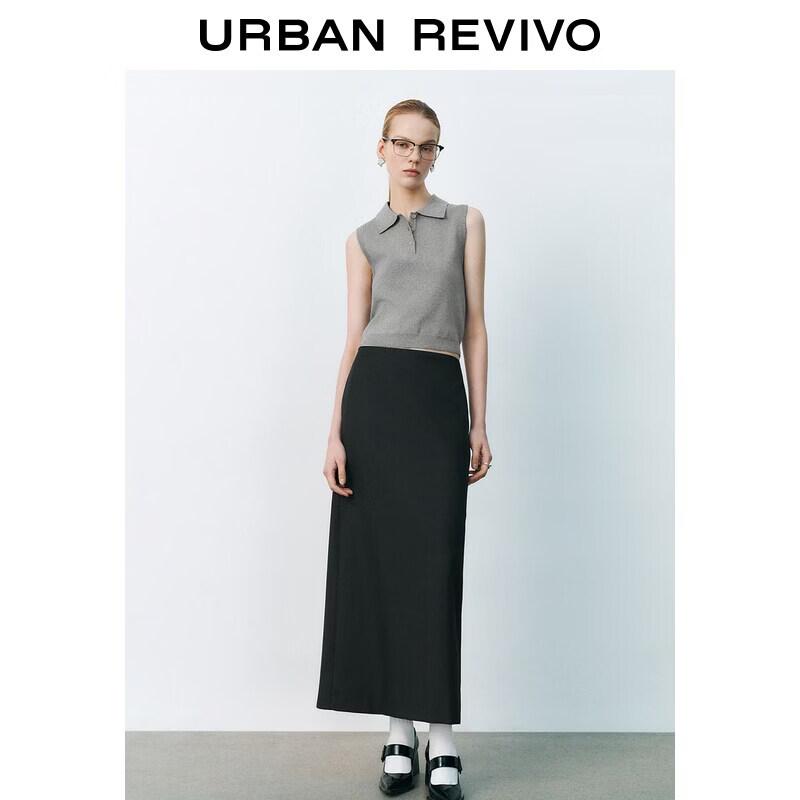 UR Women s Casual Knit Polo Shirt M