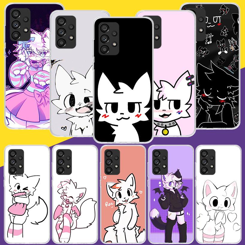 Boykisser Cat Phone Case For Samsung Galaxy A52 A32 A22 A12 A02S A50S A30S A51 A31 AA71 Note 20 Ultra 10 S10 Plus Galaxy A52 A42