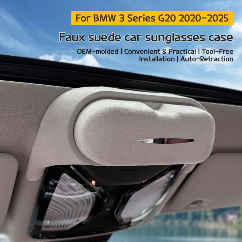 For BMW 3 5 Series X1X3X5X6X7 G20 G60 U11 G45 G05 G06 G07 -2025 Roof glasses frame car glasses case storage clip other items