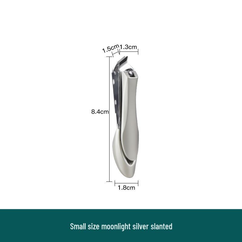Durable Carbon Steel Mantis Nail Clippers Manicure Set - Anti-Splash Design