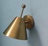 Handmade Brass Wall Sconce: Mid-Century Style Pivot Light