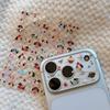 Sausage Dog 3D Embossed Nail Stickers: Cute Puppy Cartoon for DIY Crafts & Journals