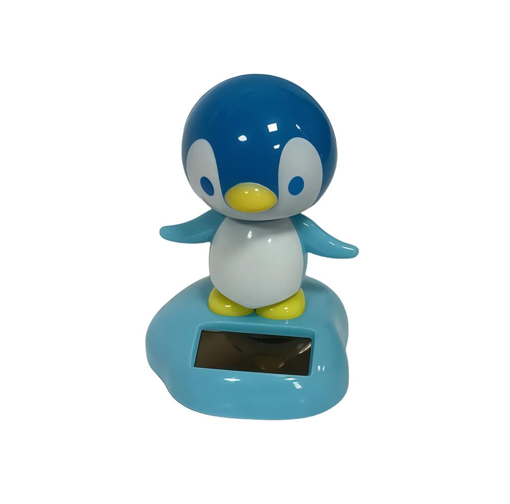 Heta Nya Solenergi Bilinteriör Prydnader Djur Docka Figur Gunga Skaka Modellbil Instrumentbräda Dekoration Roliga Semestergåvor