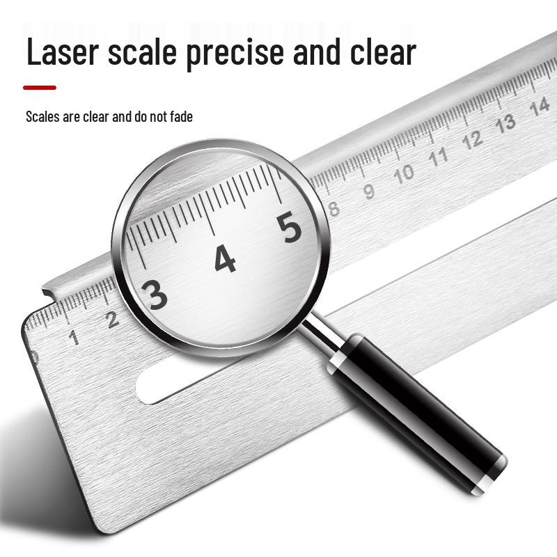 Adjustable Multifunction Tile Hole Locator and Ruler Tool
