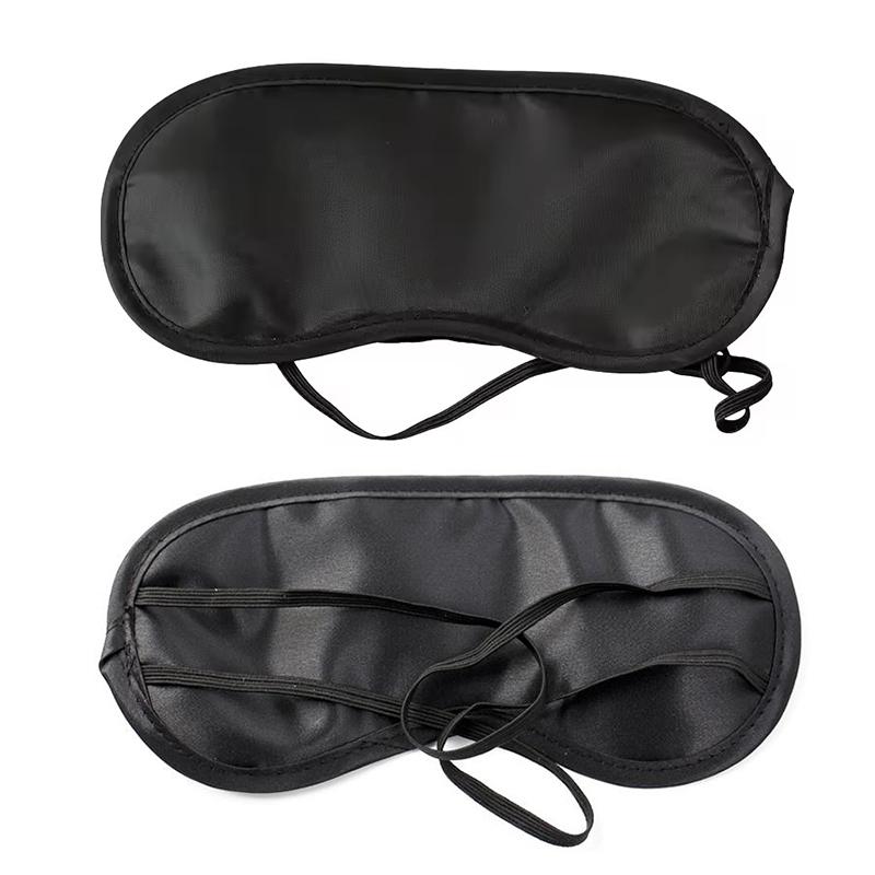1PC Eye Mask Polyester Sleeping Eyes Shade Cover Soft Portable Blindfold 6 Colors Available Household Office Sleep Nap Props ZYF
