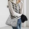 FLYING STARS Marke Damen Umhängetasche Reißverschluss Handtasche Weiches Pu-Leder Große Kapazität Crossbody-Tasche