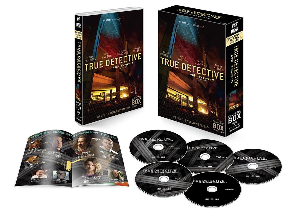 TRUE DETECTIVE Complete Box Set (Second Season) (5 Discs) [DVD]