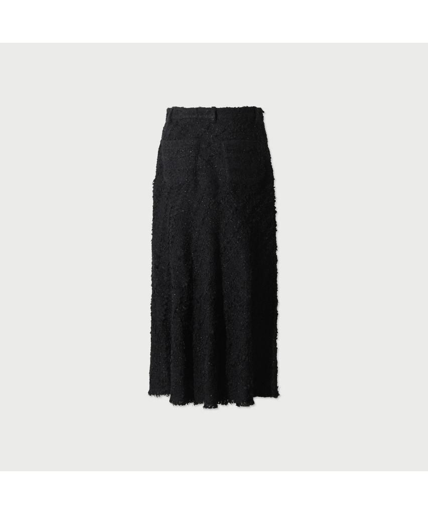 IROWOMEN Samden Tweed Flare Skirt Iokaa25106Bkx