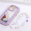 Plastic Pink Bead Love Bow Pendant Bowknot Bowknot Y2K Phone Lanyard  Bag Pendant