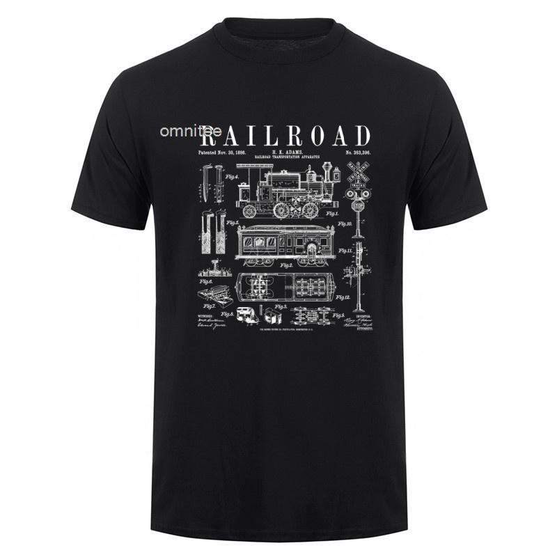 Train Lover Model Railroad Conductor Funny Train T Shirt Short Sleeve Birthday Gifts Railroad Railway Tshirt Hj115