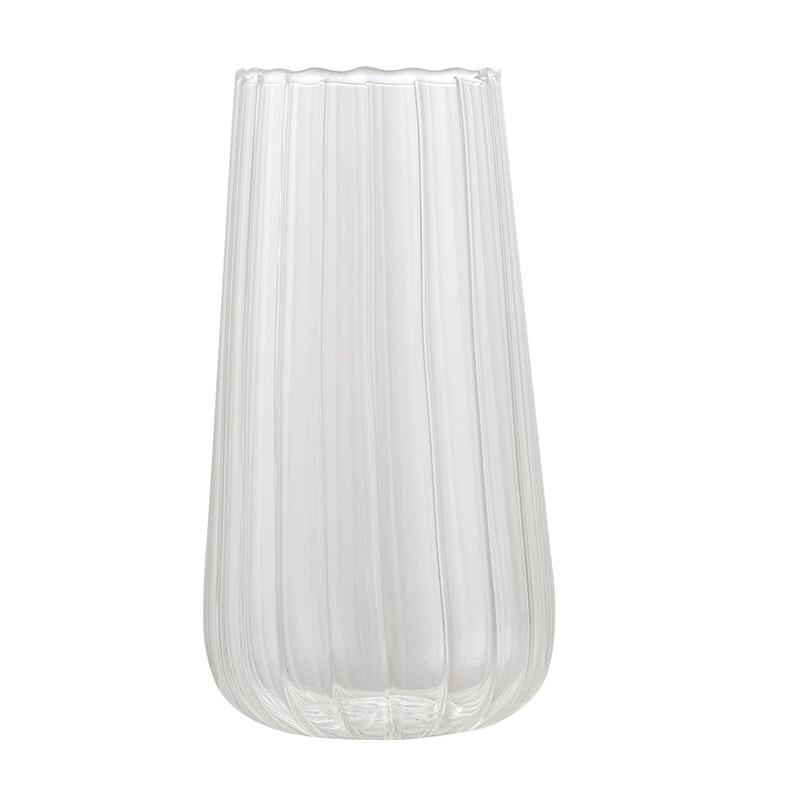 Ins Style Water Droplet Texture Glass Coffee Cups, 500ml (Set of 2)