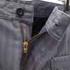 Diesel Striped Pattern Pants W34 Gray Men's Used
