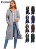 New Outward Bound Bestseller Women's Loose Zipper Cardigan Fall Winter Coat Long Sleeve Outerwear