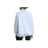 Under Armour Icon Loose Simple Comfortable Warm Fleece Pullover Sweatshirt Women Sweatshirt Rain-Cloud-Blue 1386500-464