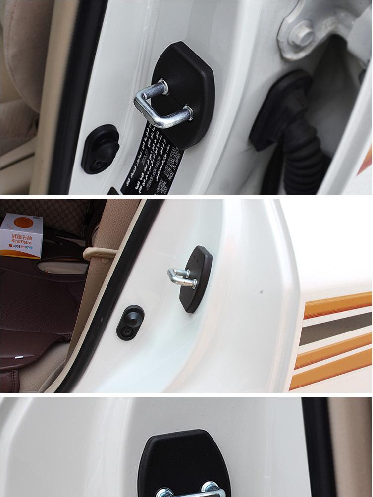 Toyota Door Lock Cover for Corolla, Highlander, Prado, Land Cruiser, RAV4, Camry - Rustproof.