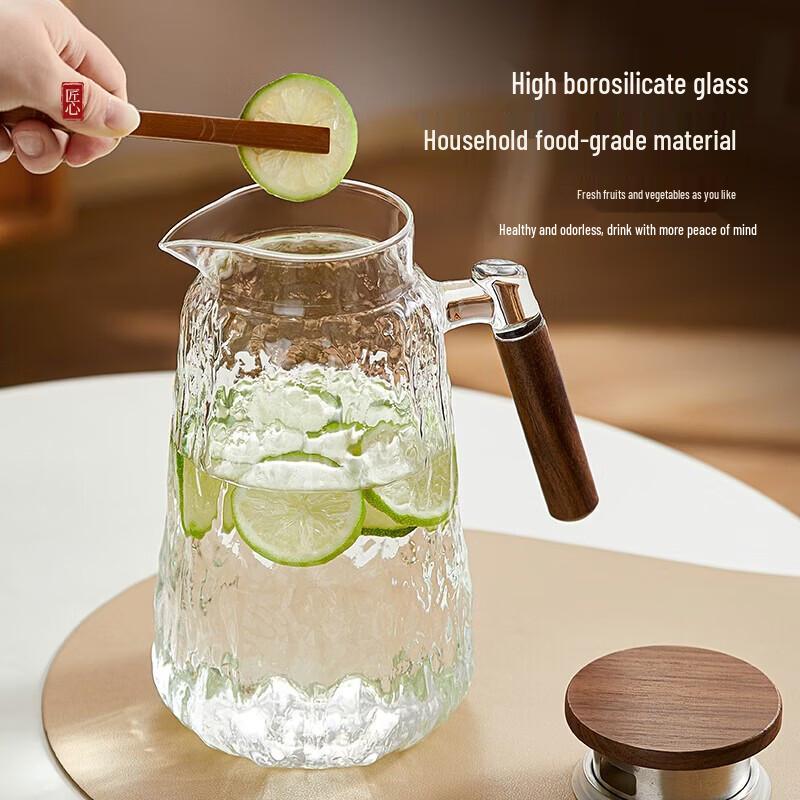 YIHUTEA High Borosilicate Glass Water Kettle