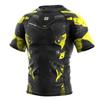 Iron Force S Gelbes kurzärmeliges Rashguard