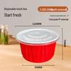 Disposable Round Plastic Food Containers