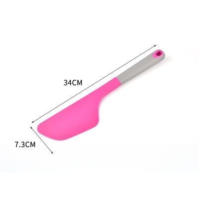 Spatule en Silicone Antiadhésive Résistante à la Chaleur Pelle à Mélanger la Crème Étaleur pour Beurre Sandwich Confiture Outil pour Remuer la Crème pour la Pâtisserie