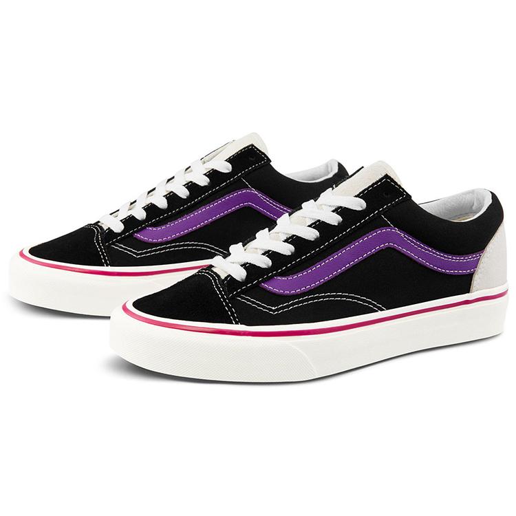 Style 36 Vans 'Retro Sport - Black Amaranthus Purple' VN0A5FBM2TX