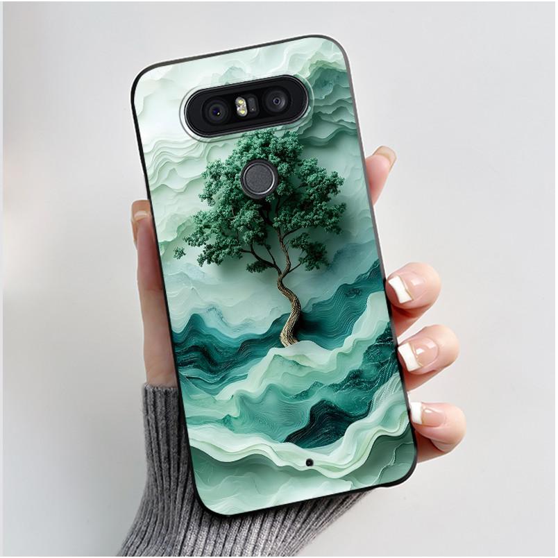 Casing For LG Q8 2017 Soft Case H970 Aesthetic Fashion Cute Cat Phone Back Cover For LG Q8 Q 8 LGQ8 Shockproof Silicone Bumper