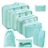 8-Piece Travel Clothing Storage Bag Set